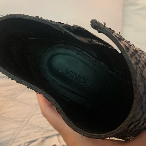 Vince Sierra Bootie in Black Python size 9 - Picture 7 of 9